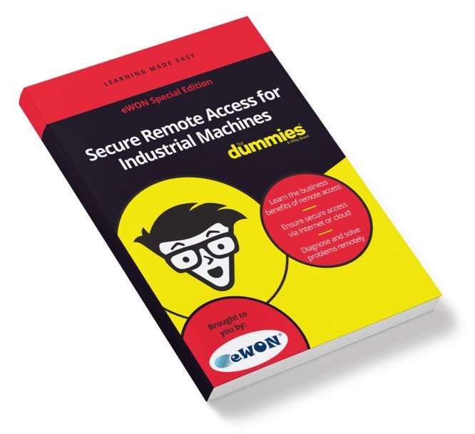 Nieuw boek: Secure Remote Access for Industrial Machines for Dummies